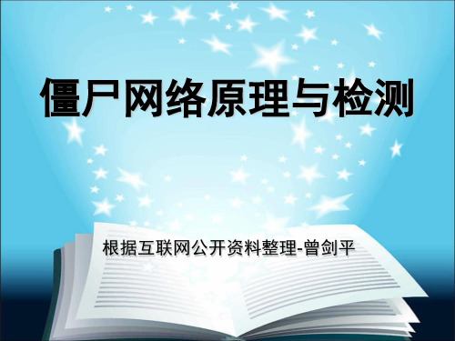 3-僵尸网络原理与检测技术