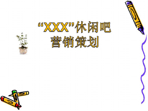 休闲吧营销策划