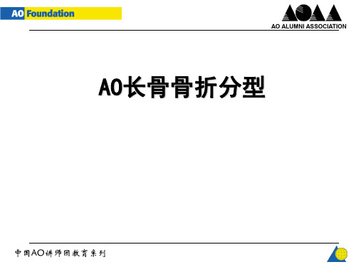 AO长骨骨折分型