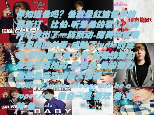 justin bieber资料
