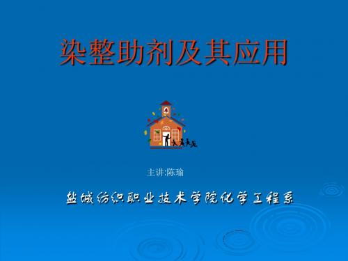 染整助剂及其应用