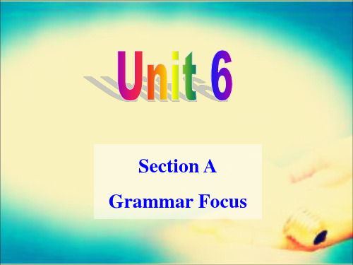 【2020年人教版】九年级英语Unit6GrammarFocus