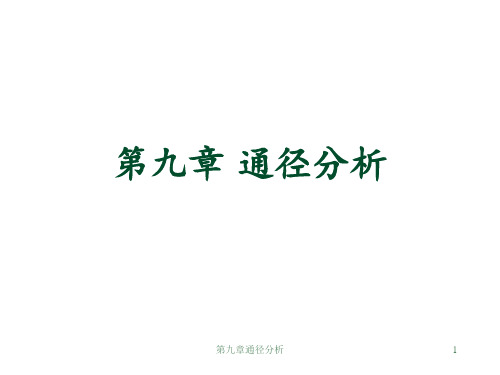 第九章通径分析 ppt课件