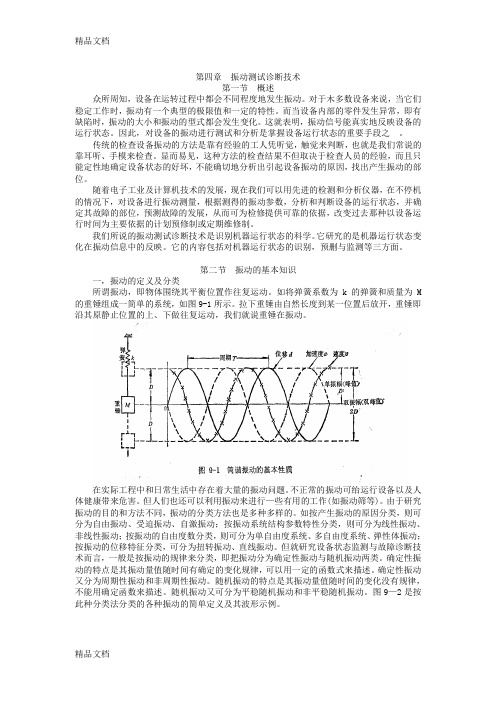 (整理)第四章  振动测试诊断技术