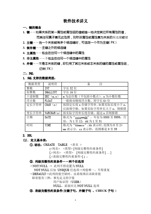 SQL讲义