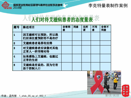 案例5-2李克特量表制作.