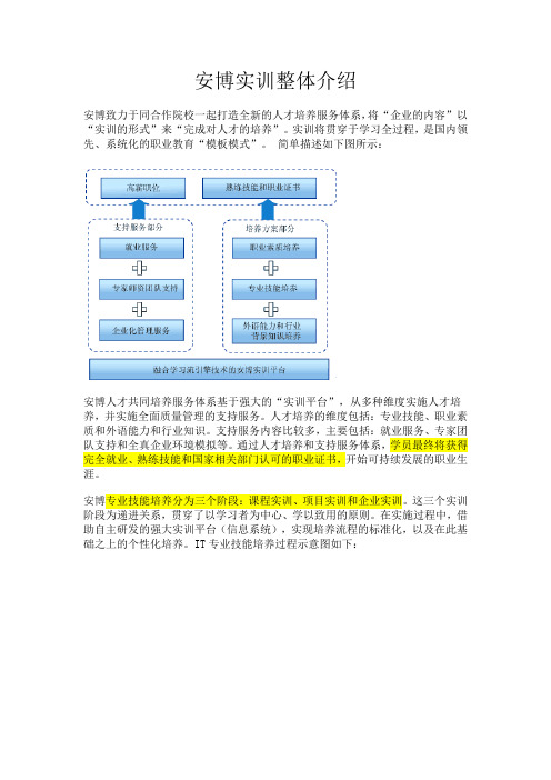 安博实训整体介绍
