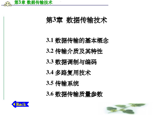 《数据传输技术》PPT课件