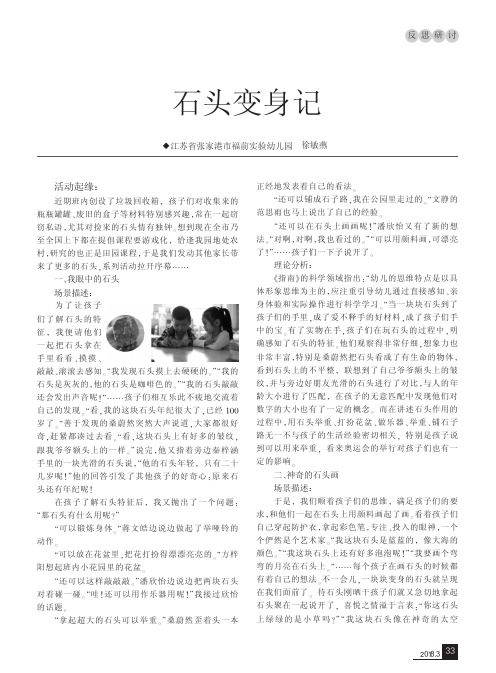 石头变身记
