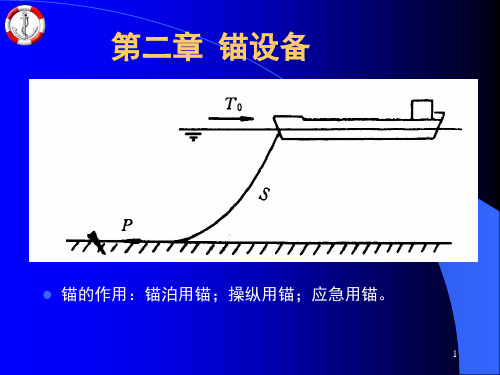 锚设备和组成演示幻灯片