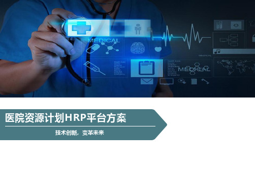 医院资源计划HRP平台方案