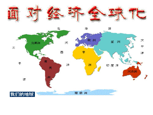 2018高一经济生活：面对经济全球化