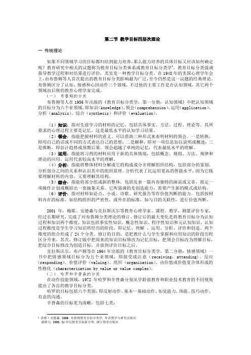8 四层次目标理论