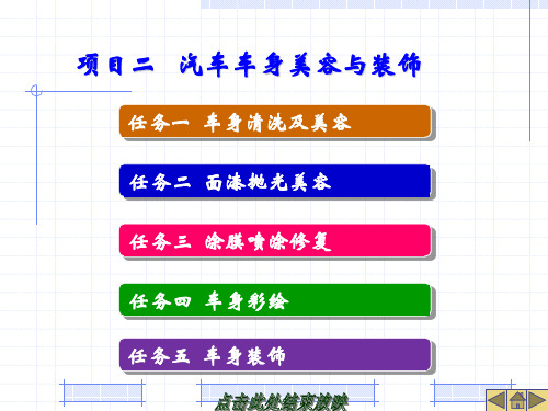 汽车美容保养2-2涂膜抛光