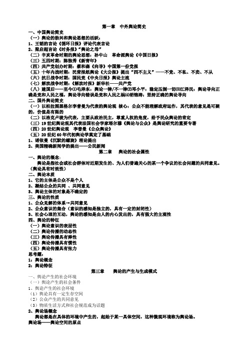 舆论学