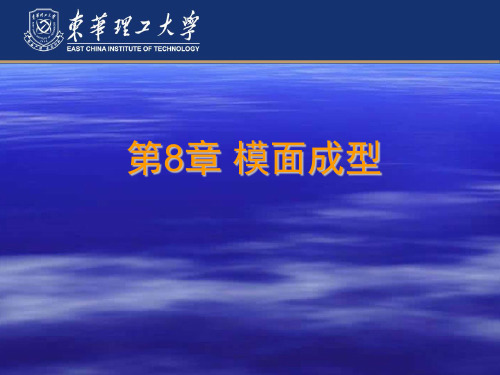 101102聚合物加工基础-8模面成型