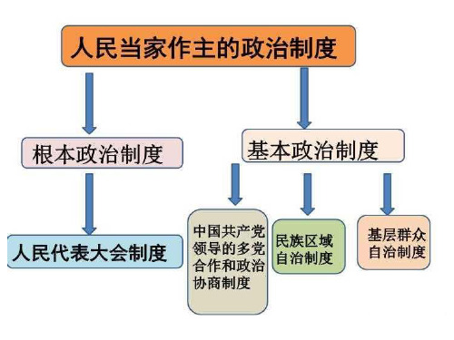 基本政治制度 教学课件