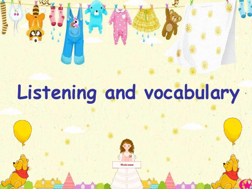 外研版高中英语Book 1 Module 1 listening and speaking 教学课件共12张PPT