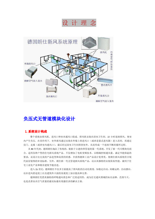 朗仕新风系统设计理念