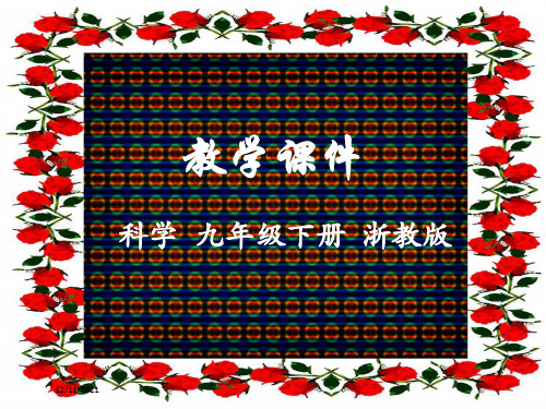 九年级科学 第1章 演化的自然 第5节 遗传与进化(第2课时)教学 自然科学