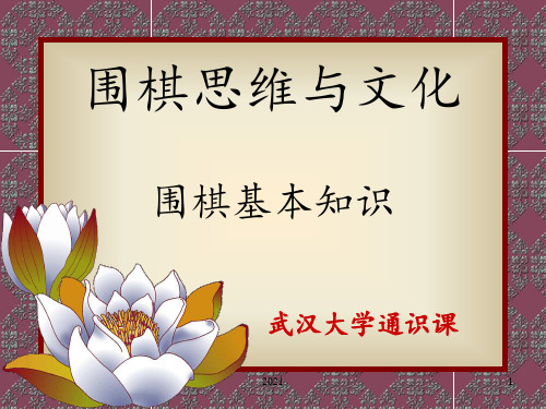 围棋思维与文化PPT课件