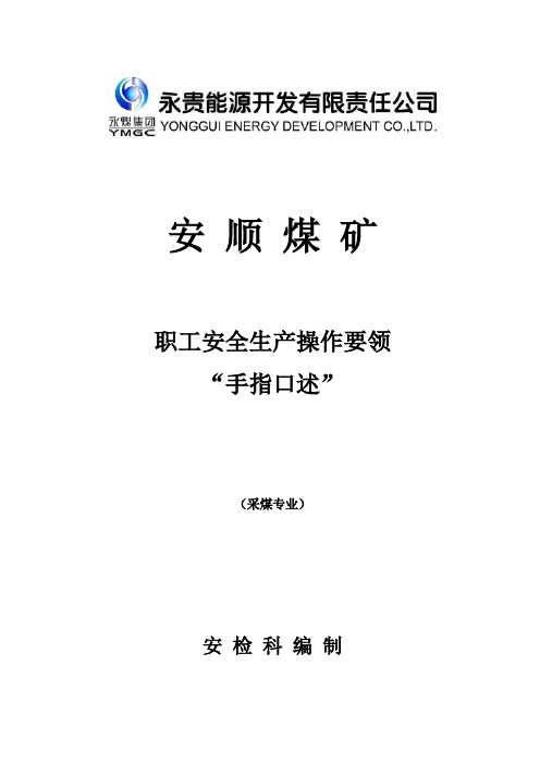 手指口述(采煤专业)