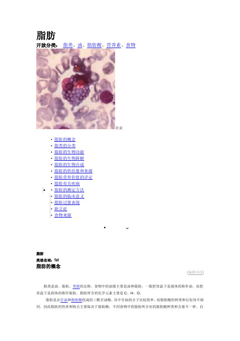 脂肪