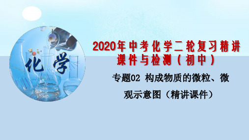 2020年中考化学二轮复习课件与检测-构成物质的微粒、微观示意图