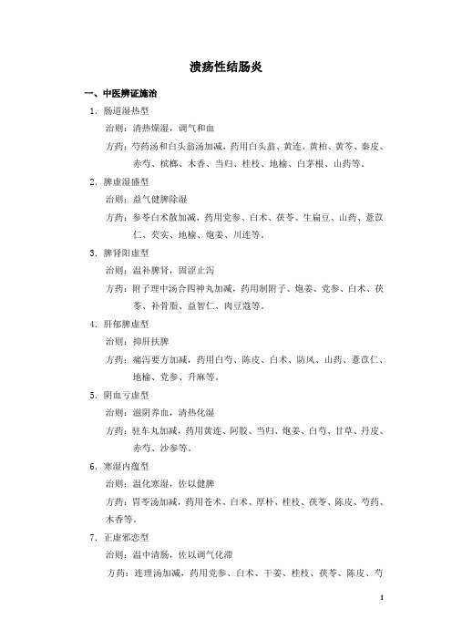 溃疡性结肠炎