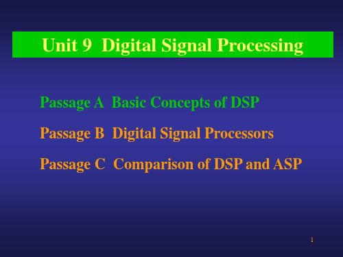 21+22、unit+9++DSP