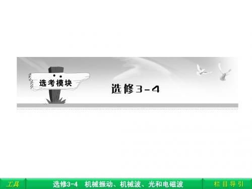 高三物理一轮复习课件选修3-4.1