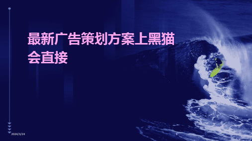2024年度最新广告策划方案上黑猫会直接