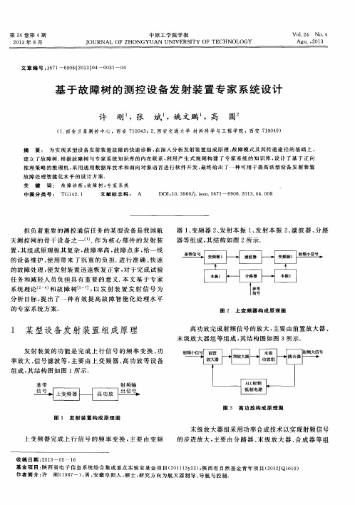 基于故障树的测控设备发射装置专家系统设计