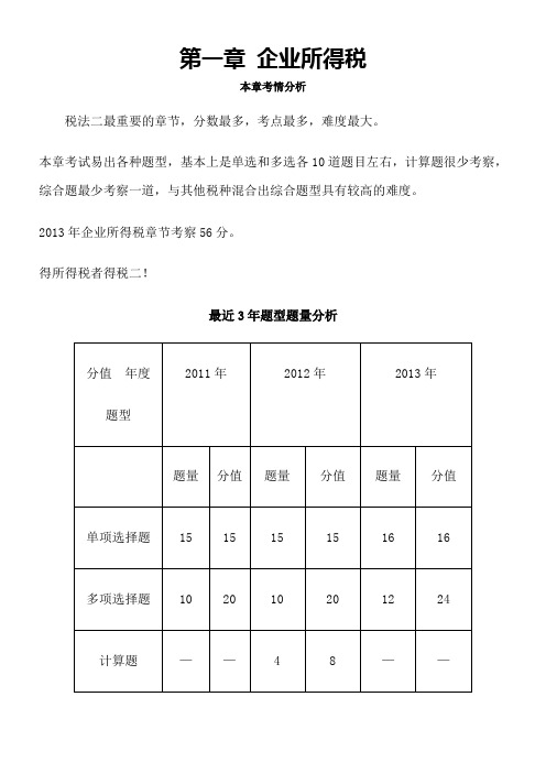 2014年注税CTA税法二讲义视频课件音频下载