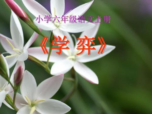 学弈课件