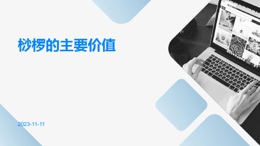 桫椤的主要价值