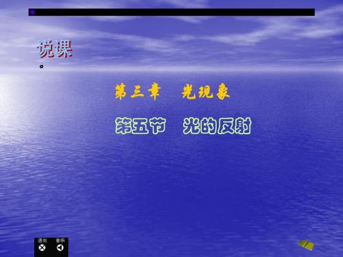 《光的反射》ppt48(说课)
