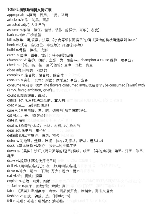 英语阅读中的熟词僻义