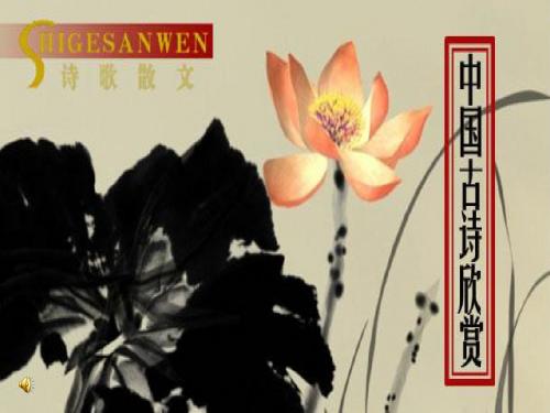 八年级下语文30《诗五首》