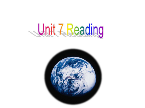 沪教牛津版八年级下Unit7Reading
