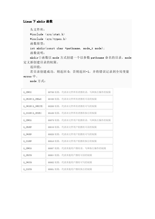 mkdir 与 chdir 函数讲解