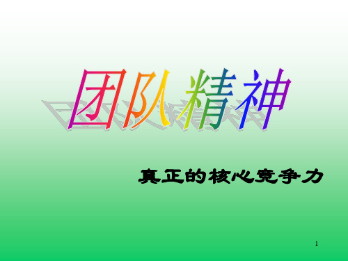 团队精神
