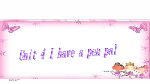 20秋 人教PEP版英语六年级上册Unit 4 Part B Read and write