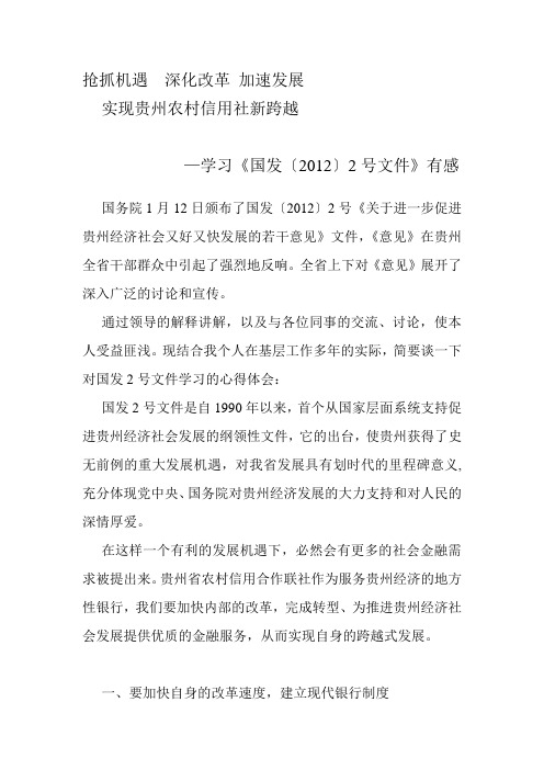 国发2号文件心得体会4