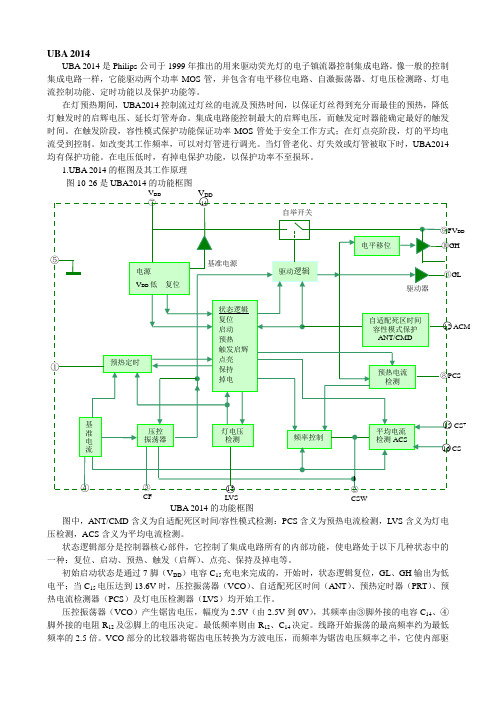 UBA 2014中文资料