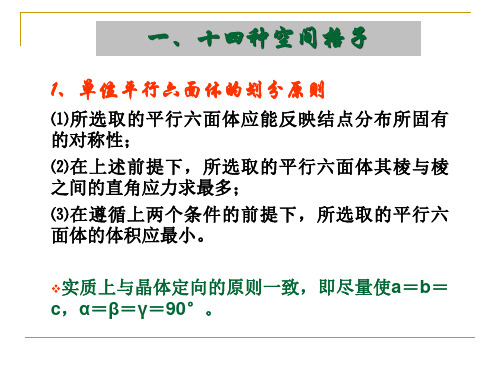 晶体构造的几何理论