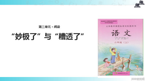 2021西南师大版小学语文六年级上册《“妙极了”与“糟透了”》教学课件