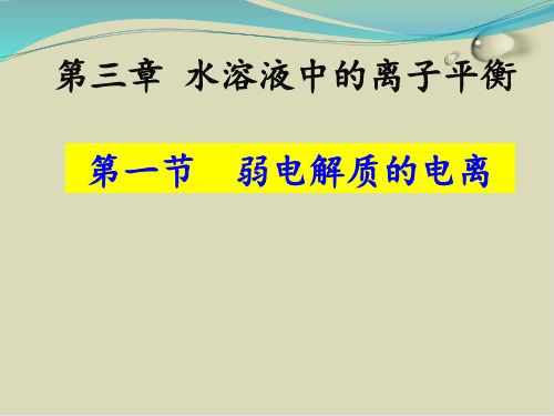 鲁科版电解质公开课课件3