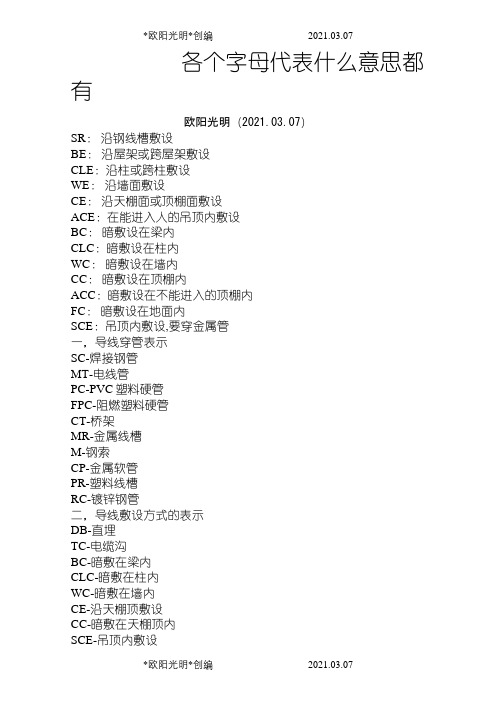 2021年敷设方式