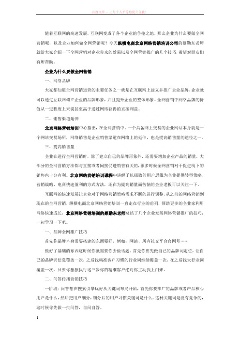 全网营销推广技巧总结 (1)